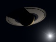 土星の陰影
