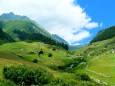 スイスの山村風景