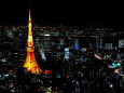 ヒルズからの夜の東京タワー。