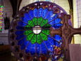 聖ザビエル天主堂の薔薇窓