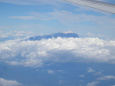 雲海のキナバル山