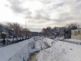 昨日も雪で今日は晴れ