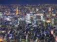 スカイツリーから見る東京夜景