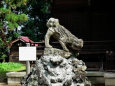 二宮神社の狛犬(左)