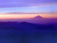 赤岳からの夜明けの富士山