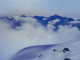 五竜岳からの立山と剱岳～1982年