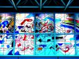 品川駅のステンドグラス