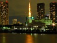 築地市場と東京タワー