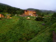 朝の茶臼小屋
