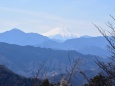 高尾山山頂からの富士山