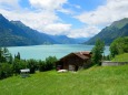 スイス ブリエンツ湖畔の風景