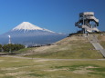 展望台と富士山