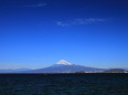 駿河湾に浮かぶ富士