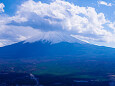 天上山からみる富士山