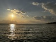 宍道湖に沈む夕日