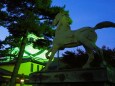 夜の岡崎公園