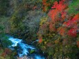 華厳の滝紅葉