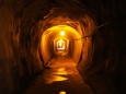 宇奈月温泉遊歩道のトンネル