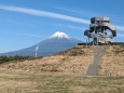 展望台から望む富士山