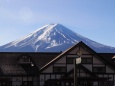 富士山と河口湖駅