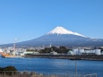田子の浦港から望む富士山
