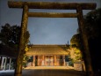 春夜の靖國神社