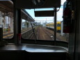 列車から見える線路