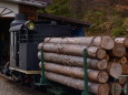 木材輸送車両か/森林鉄道