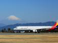 アシアナ航空と富士山