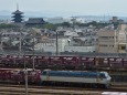 京都を往く貨物列車