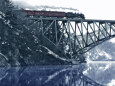 第一只見川橋梁を渡る～1971年