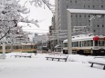 冬の富山市電