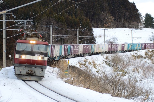 EH500-9 貨物列車