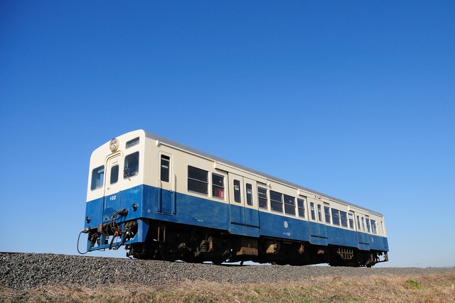 青空と関鉄キハ102