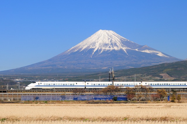 富士山と300系新幹線