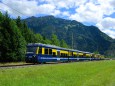 Berner Oberland Bahnの登山電車