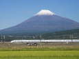 富士山と300系新幹線