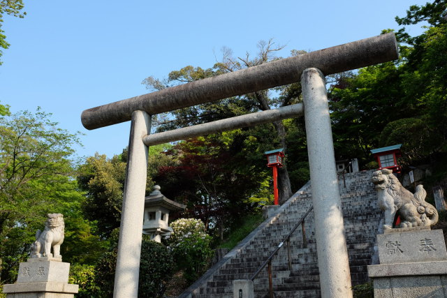 足利織姫神社の鳥居