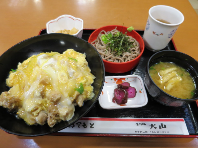 親子丼そばセット