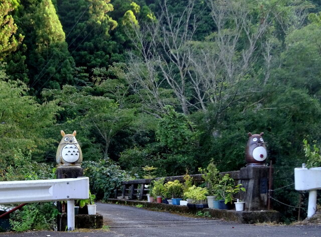 お出迎え ようこそトトロの森へ