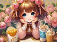 間食好きの少女