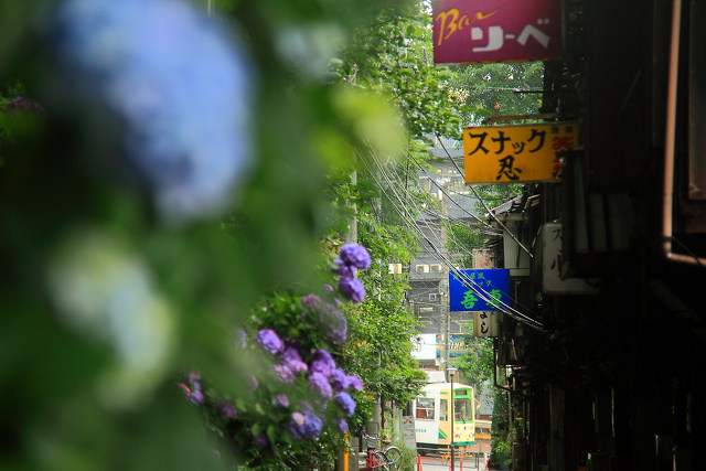 昭和の残る路地