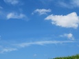 台風の後の夏空