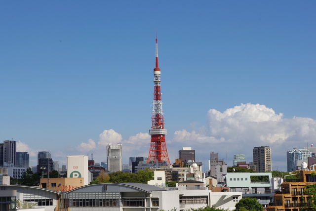 六本木より望む東京タワー