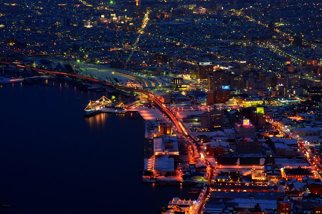 函館の夜景