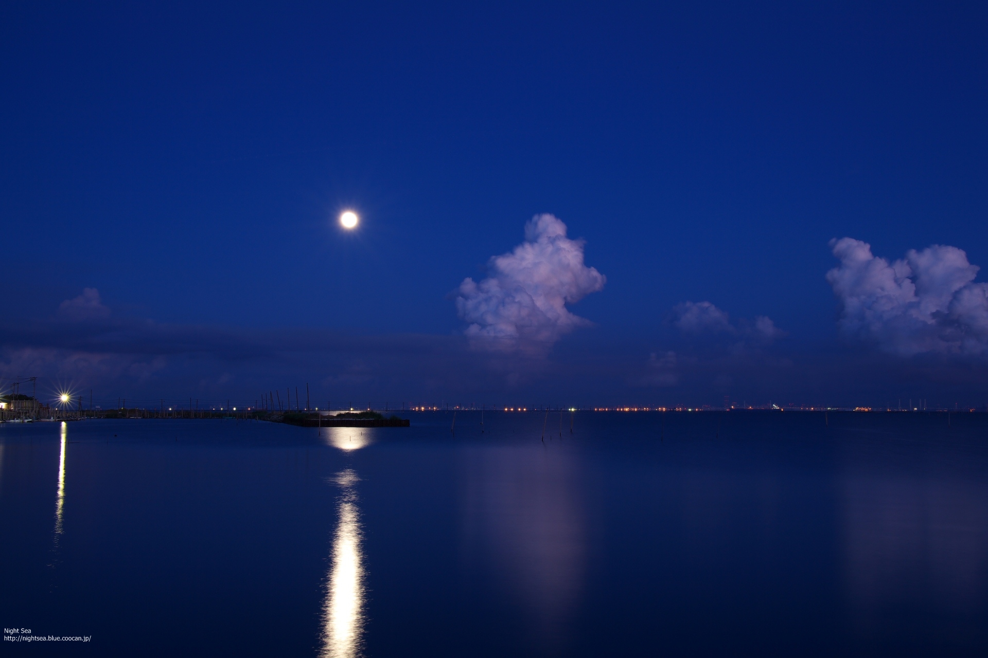 星 宇宙 空 月と海2 壁紙19x1280 壁紙館