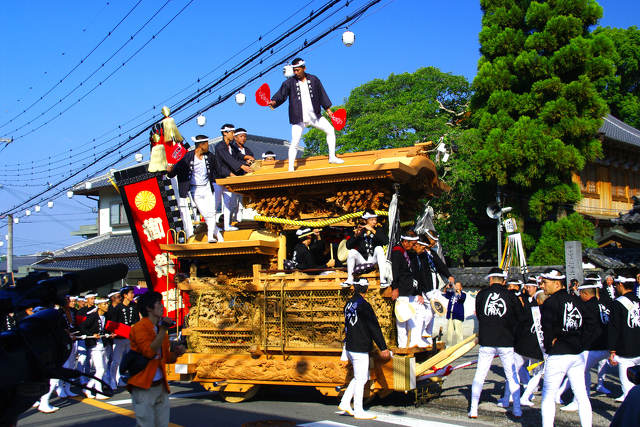 豊作祝う・秋祭り!!