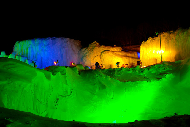 2月・層雲峡氷瀑祭り