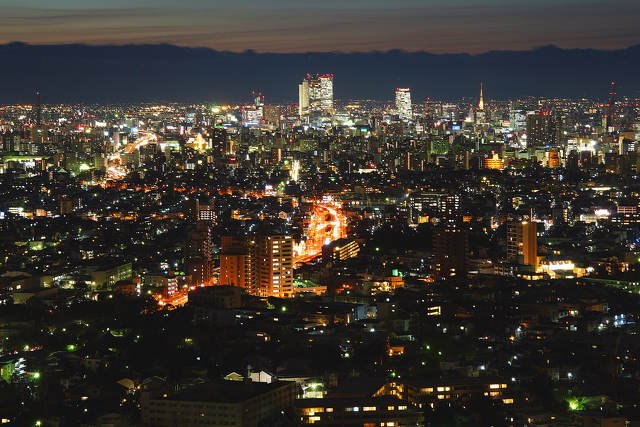 名古屋の夜景