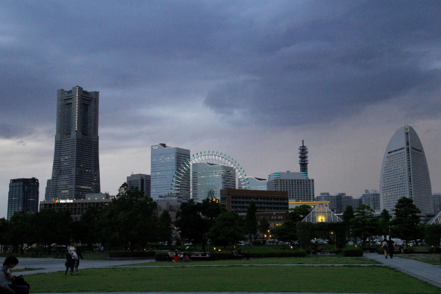 横浜・みなとみらい・夕景